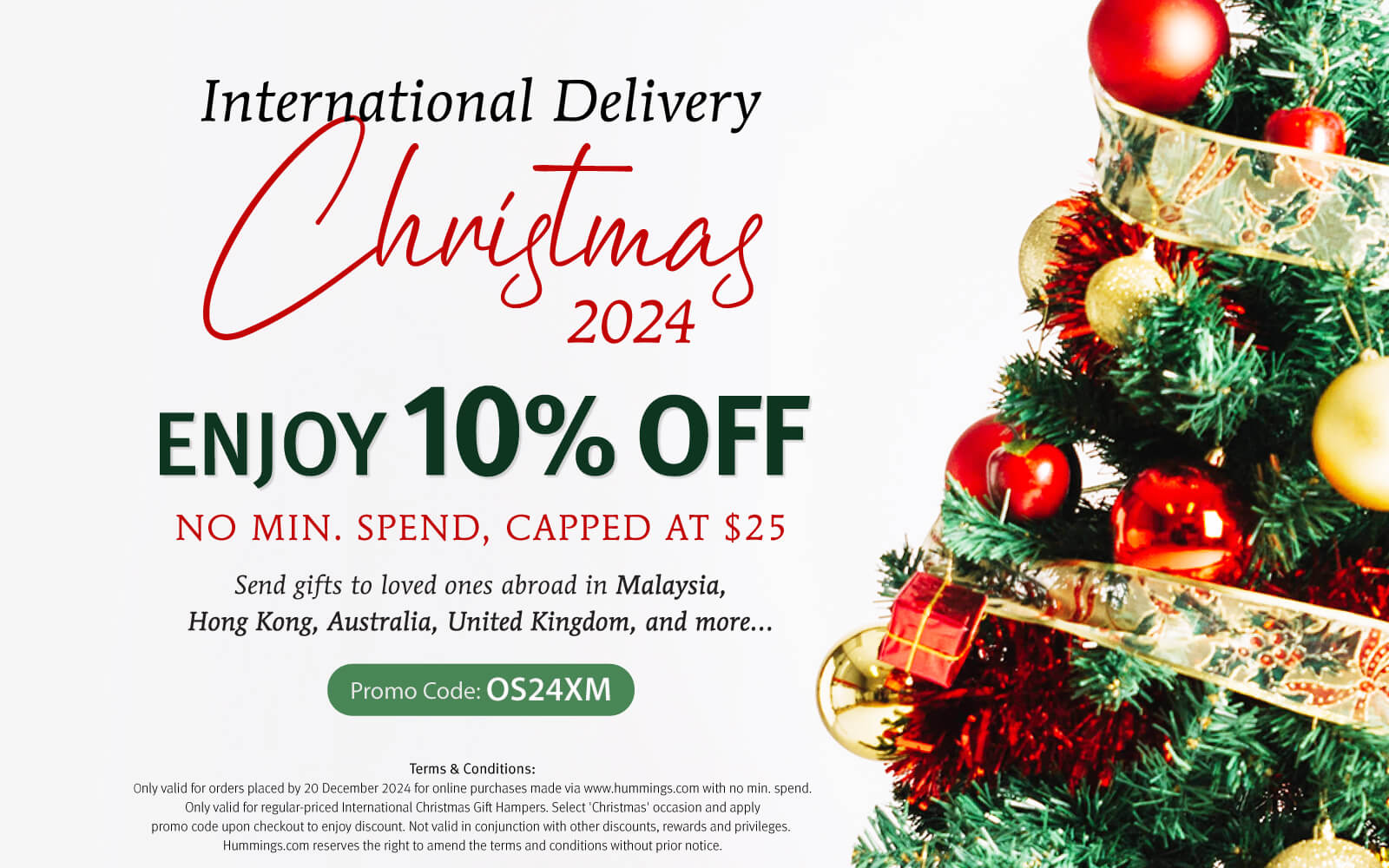 CHRISTMAS INTERNATIONAL DELIVERY